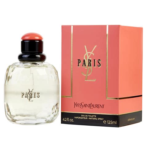 paris 125ml edt spray for women by yves saint laurent|Paris by yves st laurent.